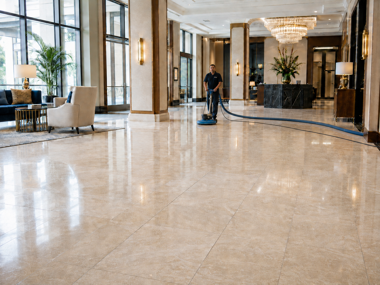 Lobbies, Corridors & Common Areas Cleaning-3
